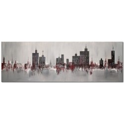Wandbild Wohnzimmer Skyline Acryl