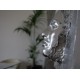 Wandbilder Skulptur Durchbruch Silber
