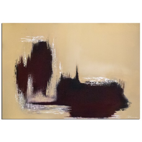 Wandbilder abstrakt Bleeding Earth Part II