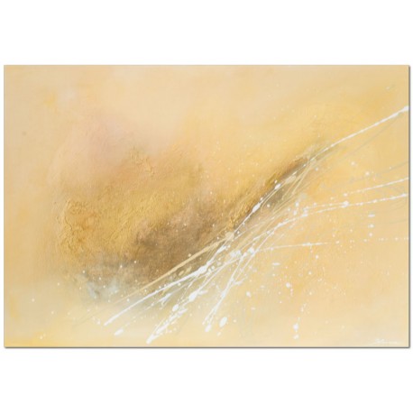Wandbild Gold abstraktes Wandbild