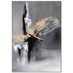 Abstraktes Wandbild Phoenix handgemaltes Wandbild
